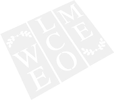 Angoily 1 Malvorlage acrylharz airbrushpistole Kreidefarben Willkommensschild-Vorlage gießform teller Schablone malen Planke klein Schriftzeichen Vorlagen unterschreiben das Haustier Weiß