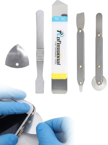 YIPFEN Lot de 5 Outils de Réparation Métalliques pour Téléphone, Spudger Ultrafins, Outils Durables pour l'Ouverture de Smartphones, Tablettes, Ordinateurs Portables