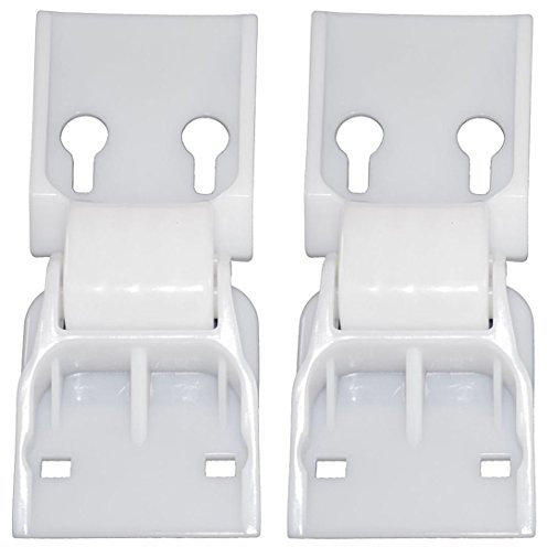 SPARES2GO Door Lid Counterbalance Hinges for Tricity Bendix Chest Freezer (Pack of 2)
