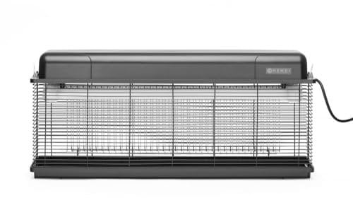 HENDI Insektenvernichter, Insektenkiller, Insektenfanggerät, Wasserdicht, Inkl. Kettenaufhängung und 2 UV-A Lampen, 230V, 45W, 680x135x(H)310mm, ABS Kunststoff