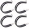 Keadic 20Pcs 2 (50mm) Cable Clamp Rubber Wire Clamps Stainless Steel Rubber Cushioned Insulated Clamps