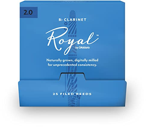 D'Addario Woodwinds RCB0120-B25 Blätter für Klarinetten