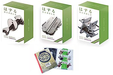 Cast Huzzle Puzzle Set No.11 Arrows, Slider, Hashtag - SG 3 + Cast Huzzle Produktflyer -No.11