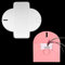 OOTSR Stanzschablonen Stanzformen, Stanzschablone Scrapbooking Prägeschablonen, Metall DIY Schablonen Schneiden für DIY Scrapbooking Fotoalbum Deko Cutting Dies(Briefumschlag)