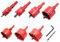 Hole Saw Set, LAIWEI Hole Saw, Power Drill Tool for Drilling Wood, PVC, Aluminium Profiles, Drywall, 7PCS Hole Saw Kit(20 25 32 38 45 50 55 mm)