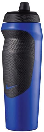Nike Rubber Hypersport Water Bottle, 590 ml (Game Royal/Black/Black/Game Royal), 500 ml