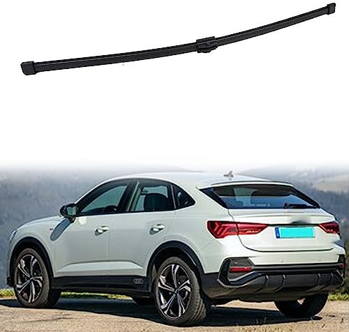 MhaRt Escobilla Limpiaparabrisas para Audi Q3 Sportback 2018-2023, Limpiaparabrisas Trasero Piezas de Repuesto para Ventanas de Limpieza de Caucho