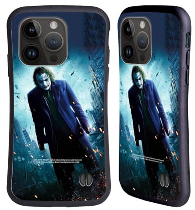 Head Case Designs Officially Licensed The Dark Knight Joker Poster Key Art Hybrid Case Compatible With Apple iPhone 15 Pro