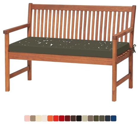 Lsjoaw Bankauflage 70X40X5CM Bankkissen Sitzauflage Sitzkissen wasserdicht Gartenbankauflage Schaukelkissen für Gartenbank Schwingen Bankpolster Outdoor für Fensterbank Gartenkissen Color#47