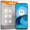 REY 2X Protector de Pantalla para Motorola Moto G14 - G54 5G - G64 5G, Cristal Vidrio Templado Premium