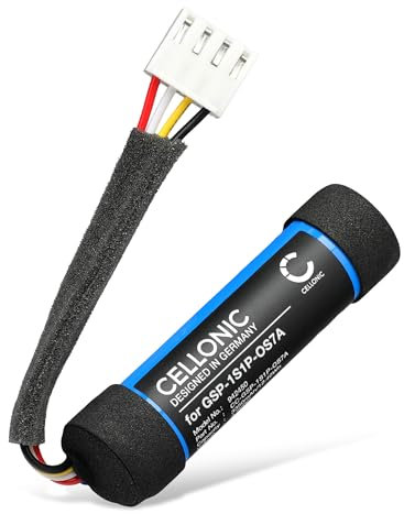 CELLONIC, Lautsprecherakku kompatibel mit Harman Kardon Onyx Studio 7 (3350mAh, 3.7V) Ersatzakku GSP-1S1P-OS7A
