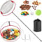 Yangbaga Nusssammler, Walnuss Sammler mit Stiel, Apfelrollsammler, Leicht Outdoor Handwerkzeug, Anwenden auf Hickory Nüsse, Spiked Balls, Kastanien, Darts, Golf und Tennis