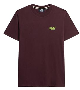 Superdry Herren Essential Logo Emb Tee T-Shirt (1er Pack)