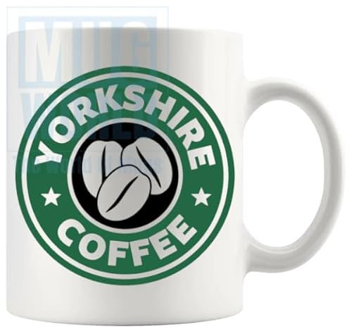 Yorkshire Coffee Mug Novelty Funny Coffee Mug Secret Santa Birthday Christmas Colleague Gifts