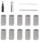 14-teiliges Auto-Glühbrenner-Filter-Set, Glühbrenner-Sieb, Reparaturwerkzeuge, Diesel-Standheizung, Glühsiebe und Reparaturwerkzeuge, für Klimaanlagen