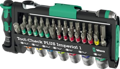 Wera 05049060001 Tool-Check PLUS Imperial 1, 39-teilig
