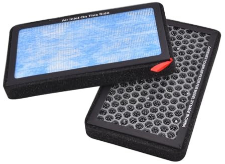 pengyang Compatibile con Tesla Model 3 Model Y Filtro Aria a Carboni Attivi HEPA Kit di Sostituzione dell'elemento filtrante del climatizzatore Automatico Filtri Aria abitacolo(Blue)