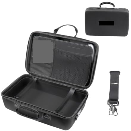 Boîte De Rangement Noire EVA, Compatible Avec PS5, Contrôleur De Manette De Jeu De Console Mince, Sac D'accessoires De Jeux De Joystick De Portail PS