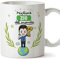 Mugffins Zio Tazza/Mug – Migliore Zio del Mondo - Idea Regalo Originale di Compleanno - Tazza Miglior Zio in Ceramica. 350 ml