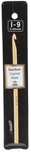 Tulip KNH060550 Crochet Hook, Bambus, Beige, 5,5 mm
