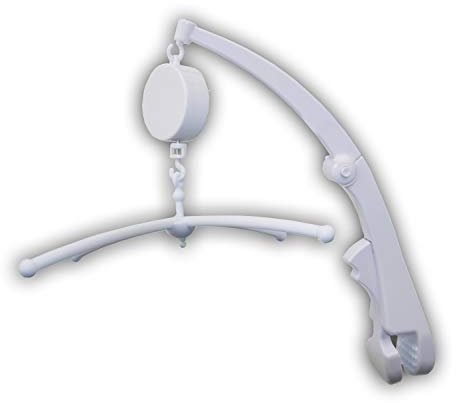 Niermann Standby 3489 Mobilehalter zum Klemmen, mit Spieluhr, weiß, 200 g