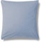 ESTELLA Kissenbezug Satin | Azur | 40x40 cm | ideale Passform und praktischer Reißverschluss | trocknerfeste und seidig glänzende Kissenhülle aus 100% Baumwolle