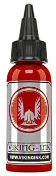VIKING INK - DOUBLE RED 1oz (30ml) - Tinta para Tatuaje