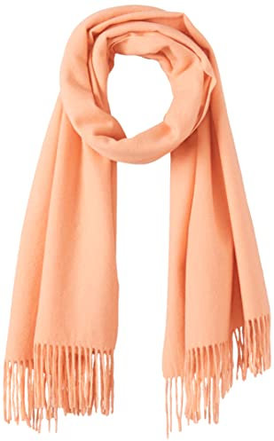 HIKARO Amazon Marke Damen Schal groß und weich 200 x 70 cm - Lachsfarben