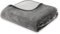 PETTOM Coperta per Cani Impermeabile, Tappetino per Cani Rinfrescante&Calda Doppia Faccia, Coperte Gatto Pile (152 * 127cm, Grigio)