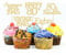 Gyufise 30 Pack Gold Glitter 80th Birthday Cupcake Toppers Vintage 1945 Awesome Since 1945 Hello 80 Cake Topper Seventy 80 & Fabulous Cupcake Picks 80th Birthday Cake Decorations Supplies
