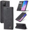 SLWYF Handyhülle für Samsung Galaxy S10 lite/A91/M80S Hülle, PU Leder Flip Tasche Klappbar Magnet Wallet Lederhülle, Silikon Bumper Klapphülle Case mit Kartenfäch für Samsung Galaxy S10 lite, Schwarz