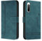 Lihondar Kompatibel mit Sony Xperia 10 II Hülle, Handyhülle Sony Xperia 10 II, Premium Leder Klappbar Schutzhülle Tasche Wallet mit Brieftasche [Standfunktion] Cover Flip Case Klapphülle (Grün)