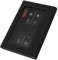 Fockety Wandmontage Saunaofen Controller, ABS Shell Saunaofen Externe Digital Controller mit Fühler Draht, Trockendampfbad Saunaofen Controller, Zubehör für 9 bis 15KW Saunaofen (Schwarz)