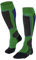 FALKE Herren Skisocken SK2 Intermediate M Kh Wolle Funktionsmaterial warm dick 1 Paar, Grün Grass Green 7014, 42-43