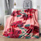 Felldecke Rose 3D Printdesign Couchdecke Warm Mikrofaser Wearable Doppelseitiger Decke 180 x 200 cm für Lesen, Lernen, Campen