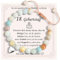 FAOMZQ 18. Geburtstag Armband - Geschenke für Mädchen, Tochter, Schwester, Freundin, Nichte, Enkelin, Patentochter