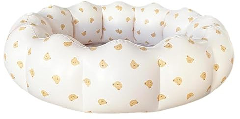 Piscina para niños, Piscina Inflable,Flotador portátil para niños Plegable en Forma de pétalo | Piscina de PVC de tamaño pequeño para Patio, Uso Interior y Exterior, Pelota de