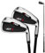 Professional Golf Club Iron for Men and Women Right Handed Steel or Carbon Rod No.5/6/7/8/9/PW/SW Single Iron Clubs (No.5,with Steel Rod)