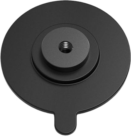 Support à ventouse pour appareil photo de voiture haute performance - Pour femme - 1/4 - Avec une base en plastique pour un positionnement stable de la caméra d'action - Le support adhésif haute