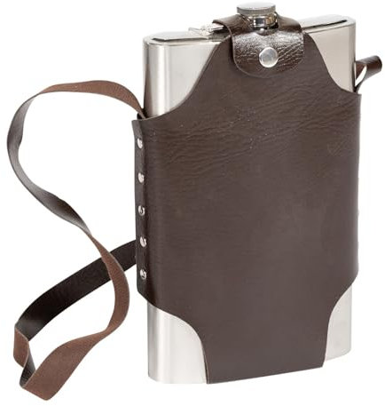 Large Jumbo Stainless Steel Drinking Hip Flask 64oz