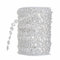 10 Kristall-Glasperlen, schillernde Kristall-Girlande, Diamant-Acrylperlen für DIY Hochzeit Party Dekoration (transparent)