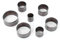 7Pcs Leder Stanzformen Set Runde Handgemachte Puncher Lederhandwerk rundes Loch Ausschnitt Set Stanzform Set