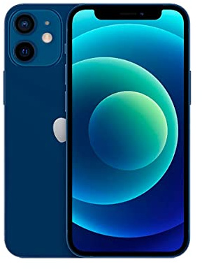 Apple iPhone 12 Mini 13,7 cm (5.4) , SIM Doble 5G, Azul, 2340 x 1080 Pixeles 12 MP, iOS 14, 64 GB,1 Unidad( Paquete de 1)