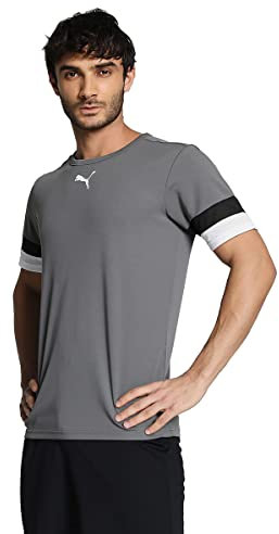 PUMA Herren Teamrise Jersey Shirt, Smoked Pearl-puma Black-puma White, 3XL EU