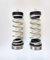 Kit 2 Molle Rialzo Stabilizzatrici di Carico Compatibili per FIAT Panda 169 4x4 dal 09/2003 al 2011 0638