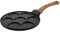 Westinghouse Pancake Pfanne Induktion - 26cm Spiegeleipfanne Augenpfanne Eierpfanne - PFOA Frei - Für alle Herdarten - Hitzebeständiger Griff - Schwarze Marmor Sonderedition