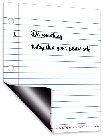 Giant Sized Magnetic Notebook Paper Large Lined Dry Erase Magnetic Paper for Whiteboard Teacher Writing Supplies Classroom Whiteboard Accessories, 22'' x 28''