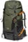 Lowepro PhotoSport PRO BP 55L AW IV Recycled Fabric Backpack for SLR Cameras, Front/Rear Access, Removable Camera Insert, Accessory Straps, Size M/L, Dark Grey/Green