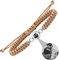 Benutzerdefiniertes Foto-Armband, Bild-Armband, personalisiertes Foto, Kreis-Foto-Armbänder mit Bild im Inneren, geflochtenes Projektionsarmband, benutzerdefinierte Foto-Geschenke für Frauen/Männer