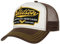 Stetson American Heritage Trucker Cap Herren - Basecap im amerikanischen Stil - One Size - Snapback Cap mit luftigem Netzeinsatz - Meshcap Sommer/Winter - Baseballcap Dunkelbraun One Size